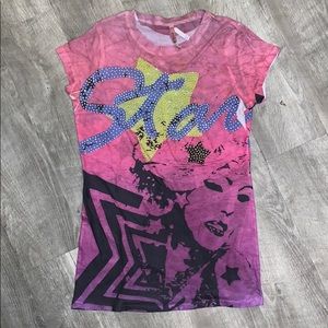 HIP TEE STAR STUDDED T-SHIRT SIZE M